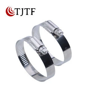 Stainless steel telescoping tube American hose clamp