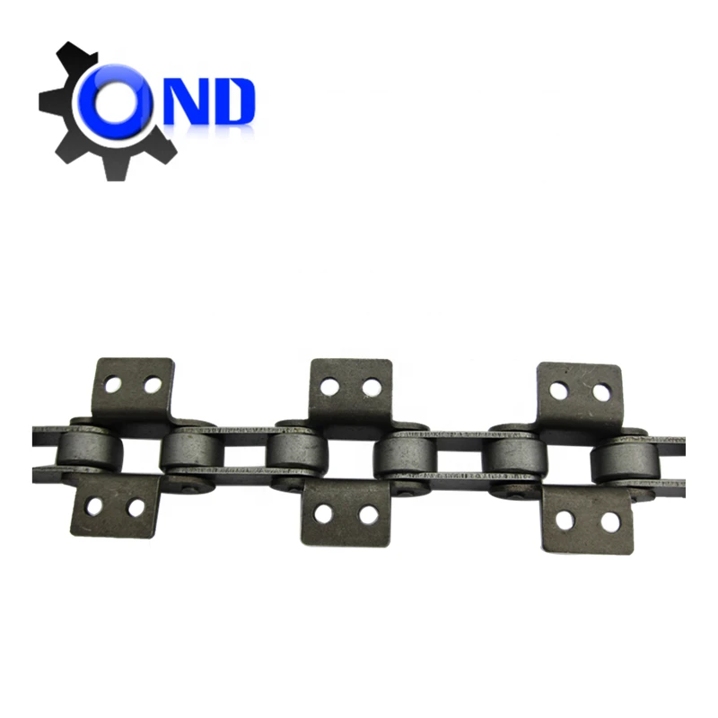 Standard double pitch conveyor chain C2102 with K1,K2 attachment