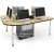 Import Students Computer Table Computer Desk  Design for Computer Lab School Supply from China
