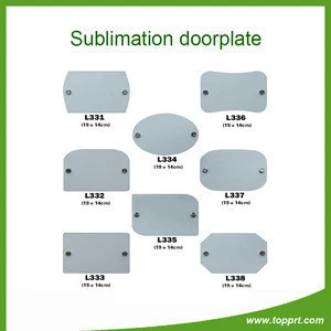 Sublimation Blank MDF Door Plates Blank Printable Door Plate