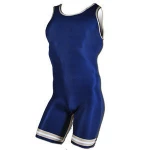 sublimation white plain reversible fat muscle men wrestling wear wrestling singlet wrestling
