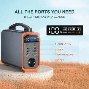 Sunark Portable Power Station Solar Generator 200W Best Power Generators With Solar Panels