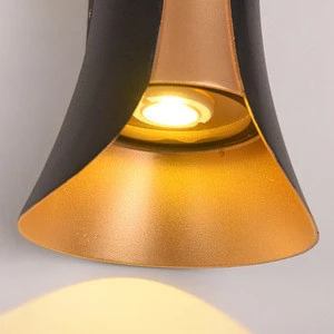 Super December promotion modern decorative indoor/outdoor led wall lamp 10w 100-240V