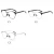 Import Superhot Eyewear 70226 Spring Hinge Good Quality Aluminum Magnesium Eyeglasses Frames with Anti Blue Light Lenses from China