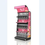 supermarket bulk food spice Gondola Racks Candy Display Rack with scoop bin