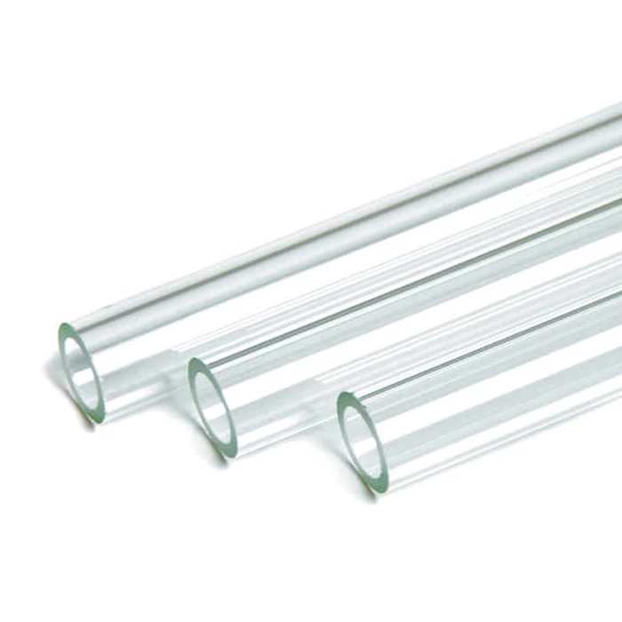 Supply Various Sizes Heat Resistant Transparent Fused Pipe Borosilicate Glass Tube