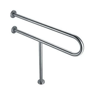 SUS304 grade high level stainless steel handicap toilet grab bars