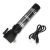 Import SY26 Strong LED Torch Black Aluminum Alloy Case Solor Rechargeable LED Flashlight With Magnet from China