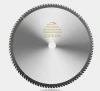 TCT Saw Blades For Cutting Thin Wall Profiles With Negative Hook angle
