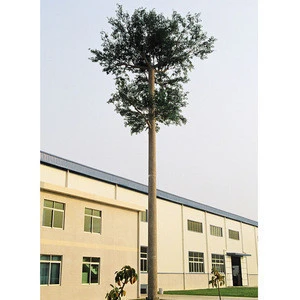 Telecommunication artificial palm tree camouflaged tower