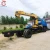 Import Telescopic boom truck-mounted crane with 8 tons lifting capacity from China