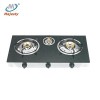 Tempered Glass for indonesia gas stove type with Portable 3 burner gas cooktop