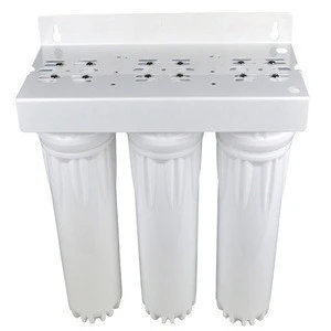 Ten inch Pure water Machine Filter housing Running Water Purifier Preposed 3 Stage Water Filter for Household Kitchen