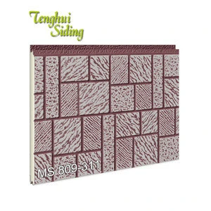 Tenghui Siding Hot sale Construction Materials Wall Board Insulation PU Sandwich Panels  For Modular House