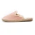 Import The women fashion popular canvas vamp slip on round toe soft insole basic slipper flat shoes from China