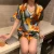 Import Thin lovely real silk sexy sweet student home dress two piece V-neck pajamas summer ice silk short sleeves from China