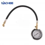 Tire Gauge With Hose High Pressure Tire Gauge With Flexible Hose High Precision tire pressure gauge universal