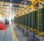 Titanium processing plant spiral separator