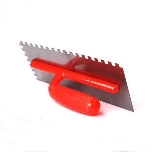 Tooth type trowel