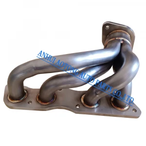 Top quality stainless steel SS 201 T.I.G. welding modified exhaust manifold exhaust header for TOYOTA COASTER