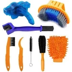 Top selling 8 PCS Bike Clean Brush Kit Motorcycle Bicycle Chain Cleaning Tools set Machine Brushes Precision All bike equipment