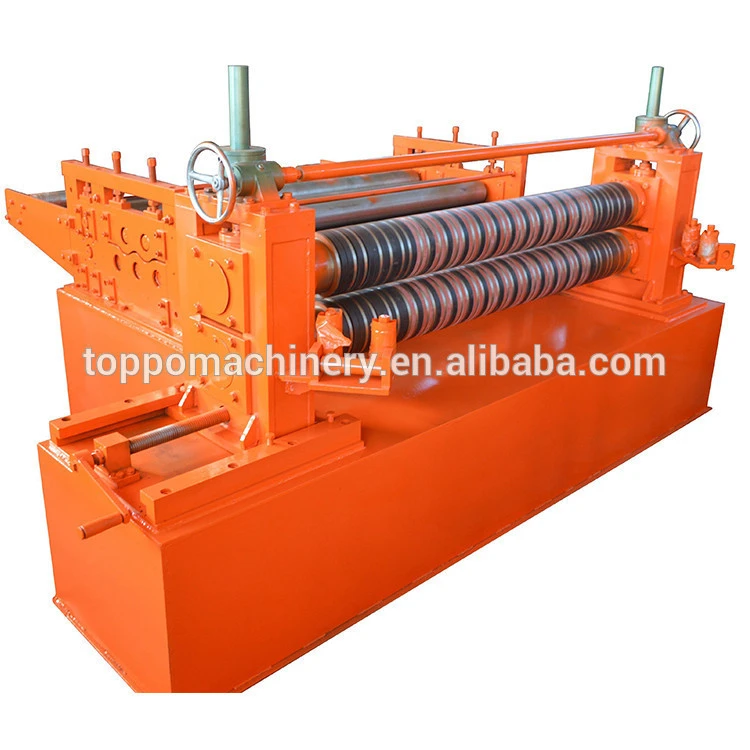 Toppo Machinery stainless steel slitting line for steel coil metal sheet