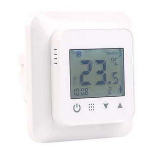 Touch Programmable Radiant Heating Lcd Display Wifi System Warm Floor Heat Thermostat