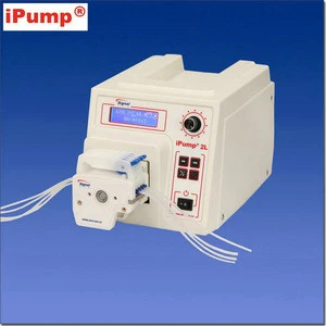 Touch screen display pump with scientific calibration calculations