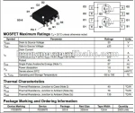 Transistor MOSFET Dual N/N Dual Drain SOIC8 FDS8978
