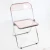 Import Transparent Clear Acrylic Foldable Furniture Sillas Folding Chairs Wedding from China