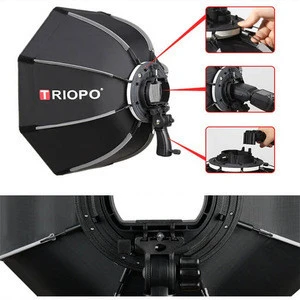 TRIOPO 65cm Octabox Speedlight softbox flash photo studio lighting soft box photography accessories octagon bowens portable