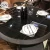 Import Tunisia imported Noir aziza black marble coffee table tops from China