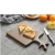 Import Unique Design High Quality Eco-friendly Chopping Block Black Walnut Wooden Cutting Board from China