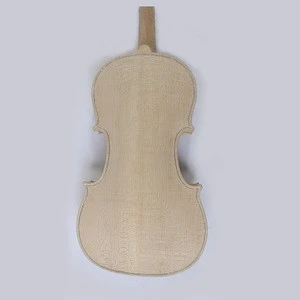 unvarnished diy violin professional made in China 4/4 3/4 1/2 1/4 size for choice