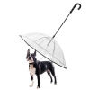 Upgrade Pet Umbrella Useful Pet Dog Umbrella With Leash Holder Using in Rain Days