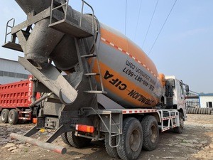 used howo 10m3 mobile Cement Concrete Mixer Truck Hot Sale