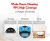 Import Vacuum cleaner remote control Steam carpet household floor cleaning robot vacuum cleaner from China
