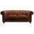 Import Vintage Chesterfield Genuine Leather Sofa With Cushion Classical Home Furniture Button Tufted Back from China