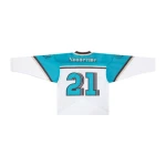Vneck Training Long Sleeve Sublimation Printing Retro Uniforms Retro Hockey Jersey