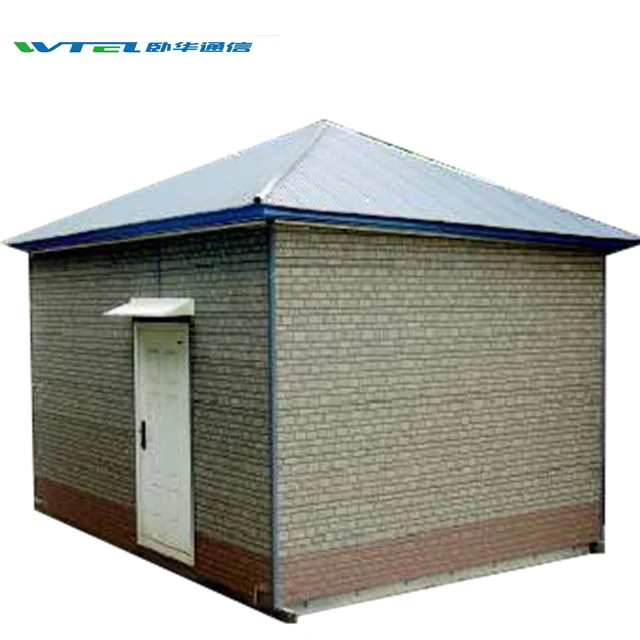 W-TEL system BTS equipment telecommunication shelter room