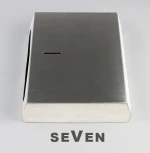 Wall Mounted Metal Manual Square Toilet Paper Dispenser Tissue Paper Holder Paper Towel Dispenser