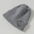 Warm knit acrylic custom  private label winter custom beanie hat