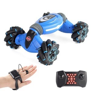 Watch Control Car Gesture Induction Twisting Off-Road Vehicle Light Music Dancing Driving Toy RC Remote Control Stunt Car