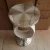 Import wedding centerpieces Sleek and Stylish Poly Stone Mirror Mosaic Table (big), contemporary Vase Stand from China