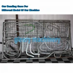 WG-76 aluminium iron round/square pipe/tube bending machine,steel tube bender machine with 3D radius customized dies/moulds