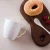 Import White Bone China Creative Relief Business Mug Tea Cup Ceramic Coffee Mug from China