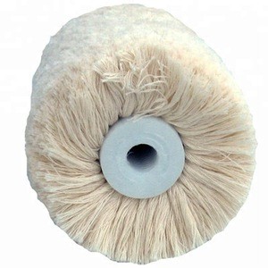 white color Shoes polishing wool roller brush