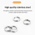 Import Wholesale 100pcs/bag Stainless Steel loop lure ring easy control  Fishing tools  For Fishing lure Tackle Accessories from China