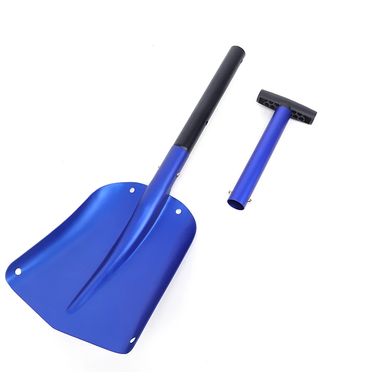 Wholesale Adjustable Portable Oxidation Aluminum Outdoor Garden Shovel Snow Shovels