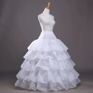 Wholesale Adult Fashion Petticoat Wedding Underskirt Petticoat Bridal Dress Petticoat